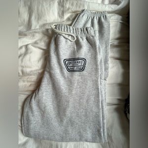 Grey sweat pants